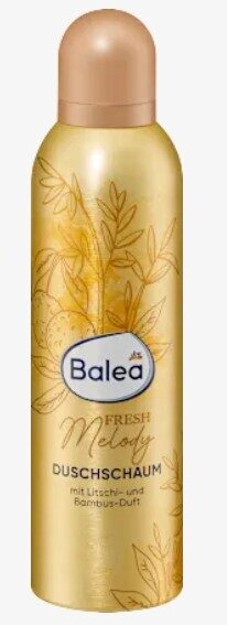Balea dušas putas Fresh Melody, ar ličī un bambusa smaržu, 200 ml